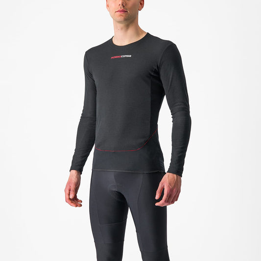 Unterhemd CASTELLI PROSECCO TECH Lange Ärmel Schwarz