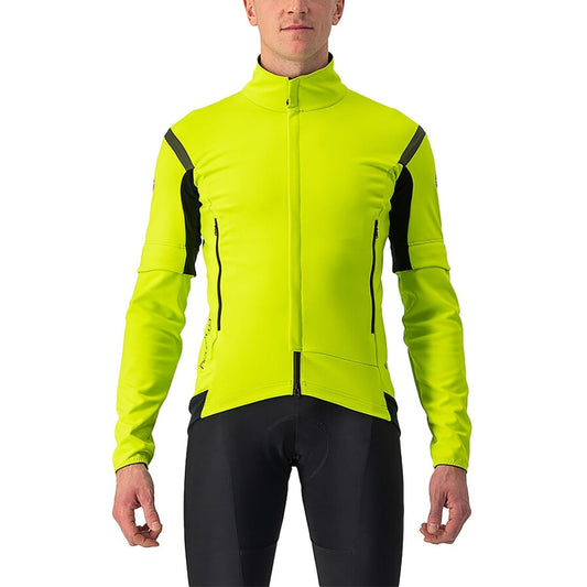 Jacke CASTELLI CONVERTIBLE PERFETTO ROS 2 Gelb/Grau