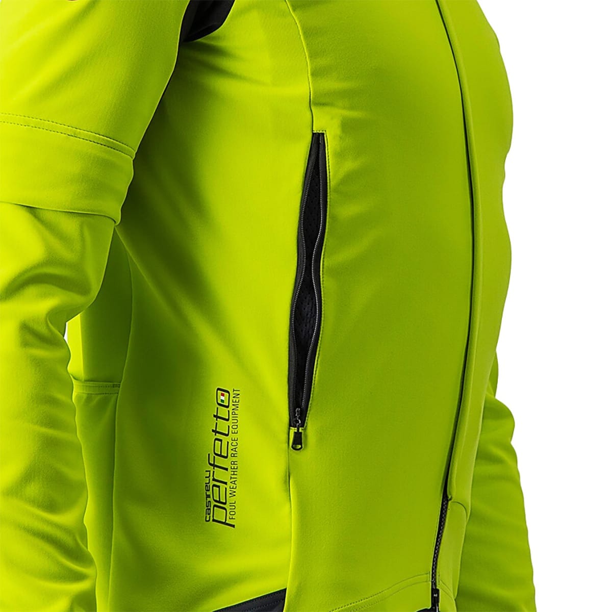 Jacke CASTELLI CONVERTIBLE PERFETTO ROS 2 Gelb/Grau