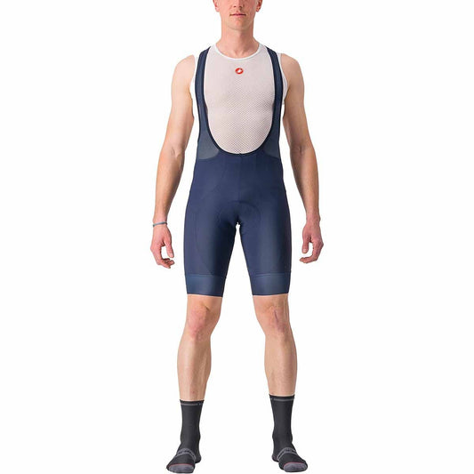 Kurze Trägerhose CASTELLI ENTRATA 2 Blau