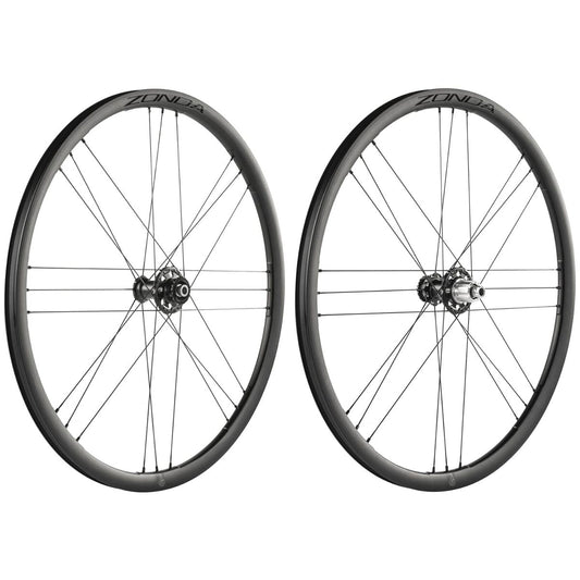 Laufradpaar CAMPAGNOLO ZONDA GT C23 33 mit Reifen (Center Lock)