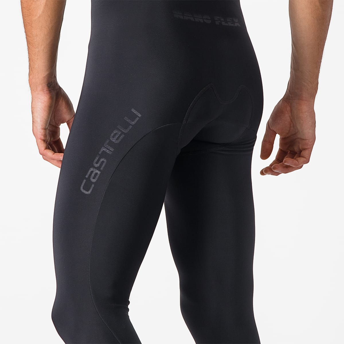 Lange Trägerhose CASTELLI TUTTO NANO Schwarz