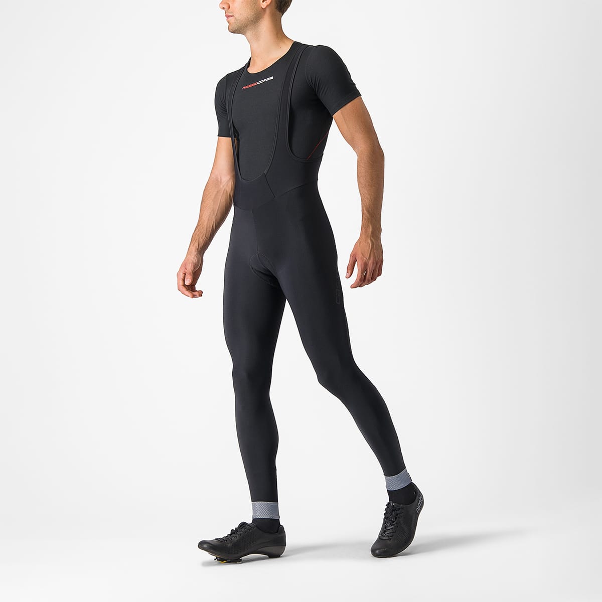 Lange Trägerhose CASTELLI TUTTO NANO Schwarz