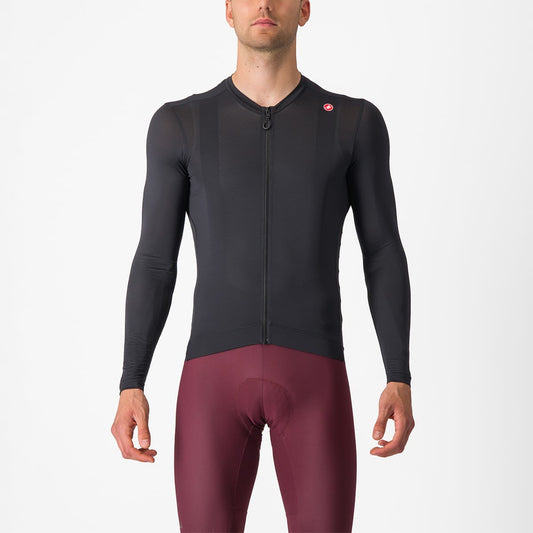Trikot CASTELLI ESPRESSO Langarm Schwarz