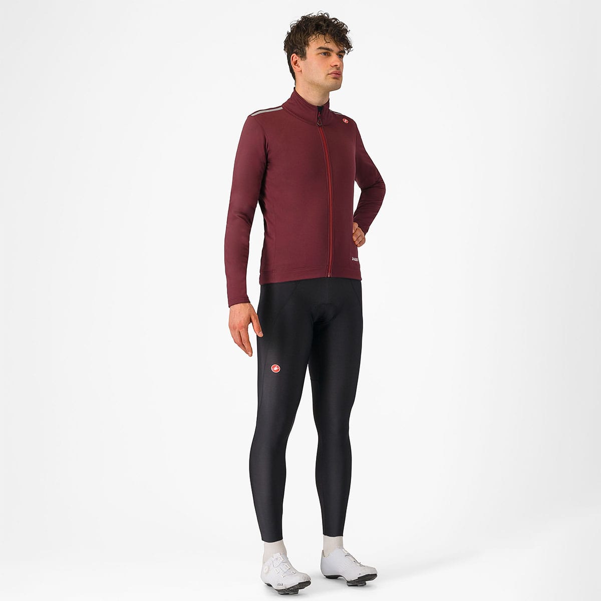 Lange Trägerhose CASTELLI ESPRESSO Schwarz