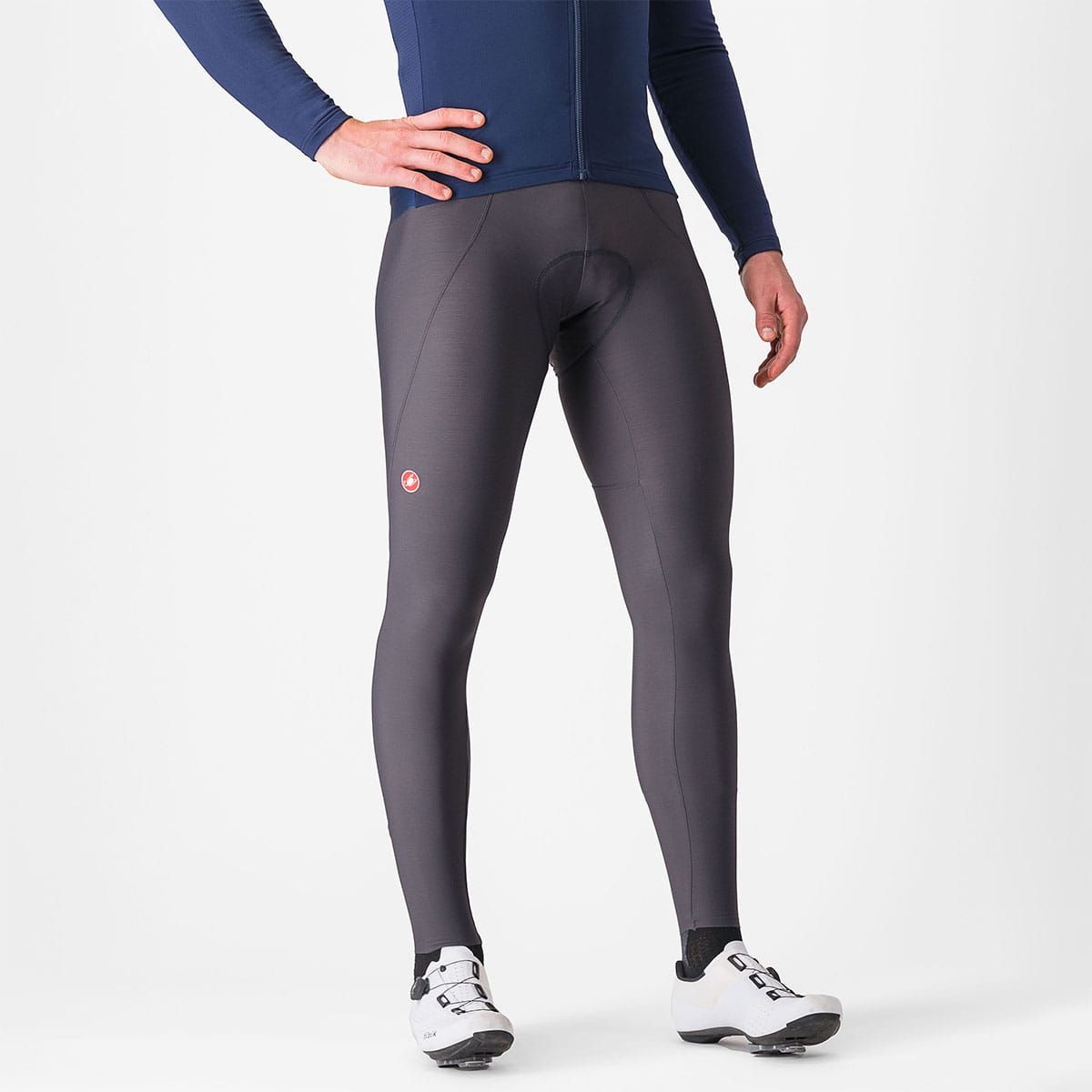 Lange Trägerhose CASTELLI ESPRESSO Grau