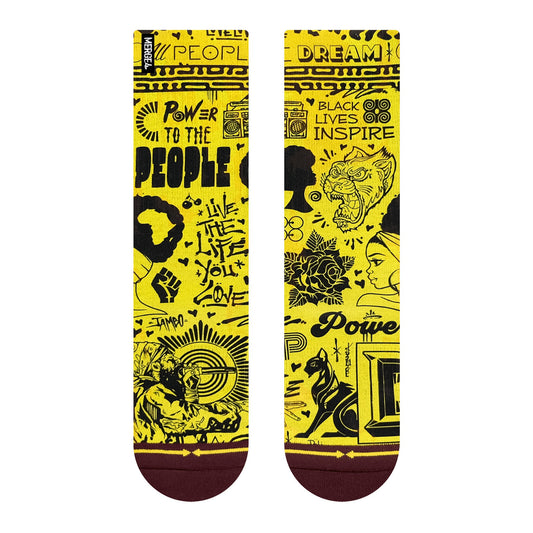 Socken MERGE4 TAYLOR REINHOLD POWER TO THE PEOPLE