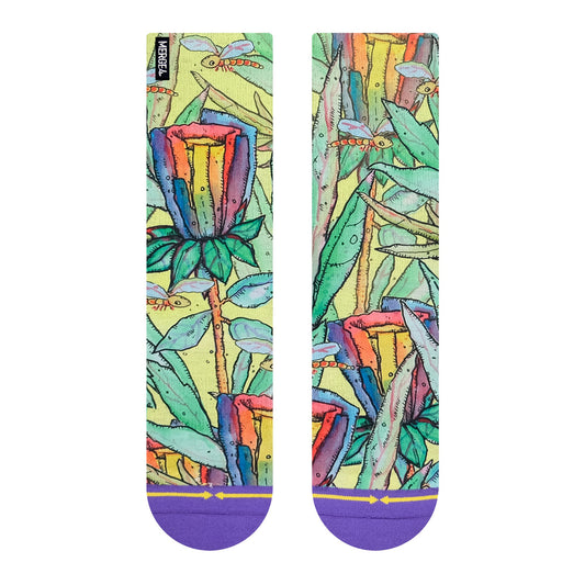 Socken MERGE4 BAD OTIS LINK RAINBOW FLOWER