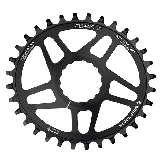 Einfach-Kettenblatt WOLF TOOTH BOOST ELLIPTICAL 9/10/11/12V Raceface CINCH Direct Mount Offset 3mm Schwarz