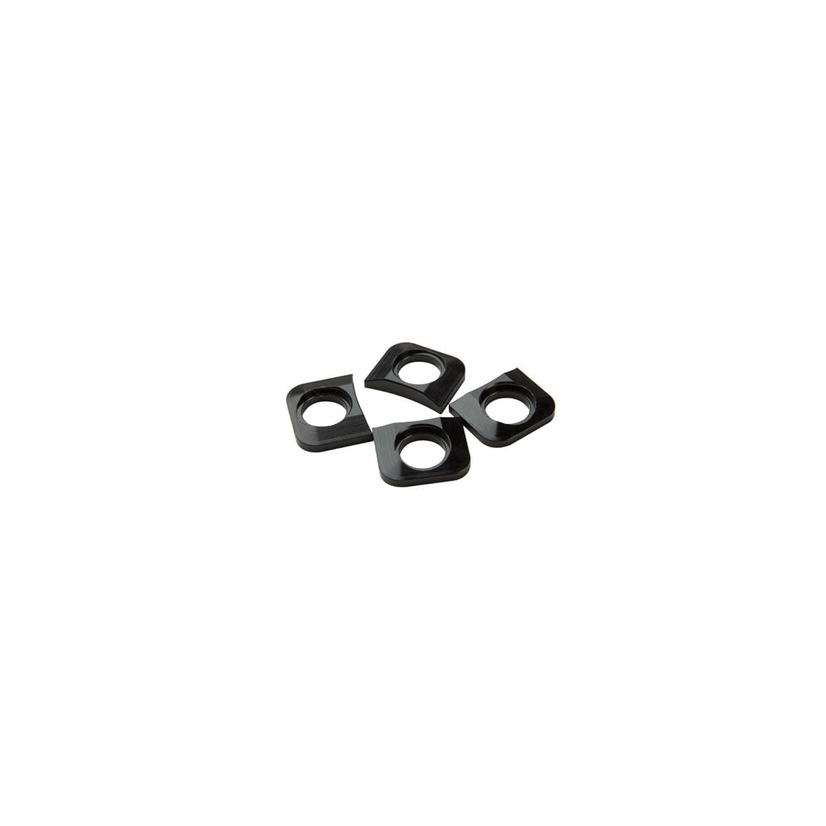 Distanzscheiben RACE FACE Kettenblatt Chaintab Shims (X4) Schwarz