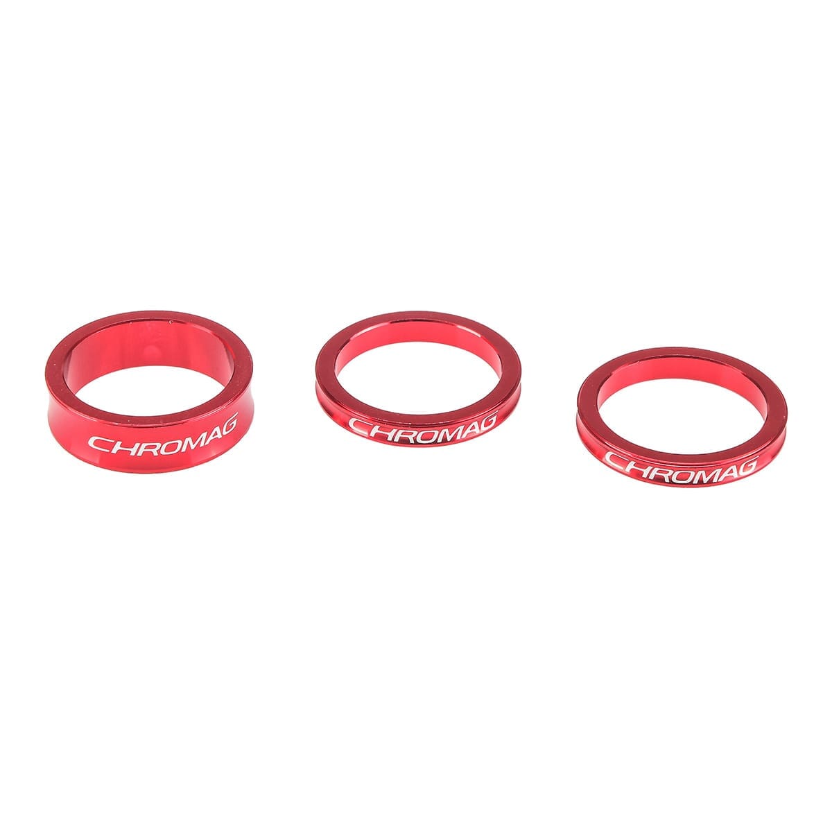 CHROMAG 1"1/8 Alu Steuersatz-Distanzscheiben-Kit (x3)