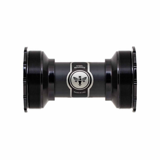 CHRIS KING ThreadFit T47 24i 86/92 mm Tretlagergehäuse Mattschwarz