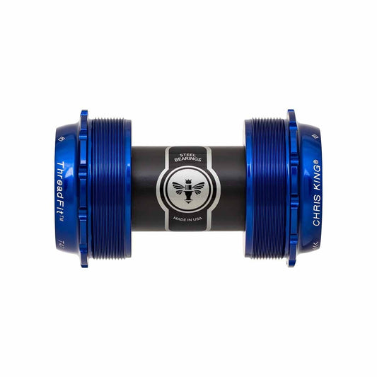 Tretlagergehäuse CHRIS KING ThreadFit T47 24x 68/73 mm Blau
