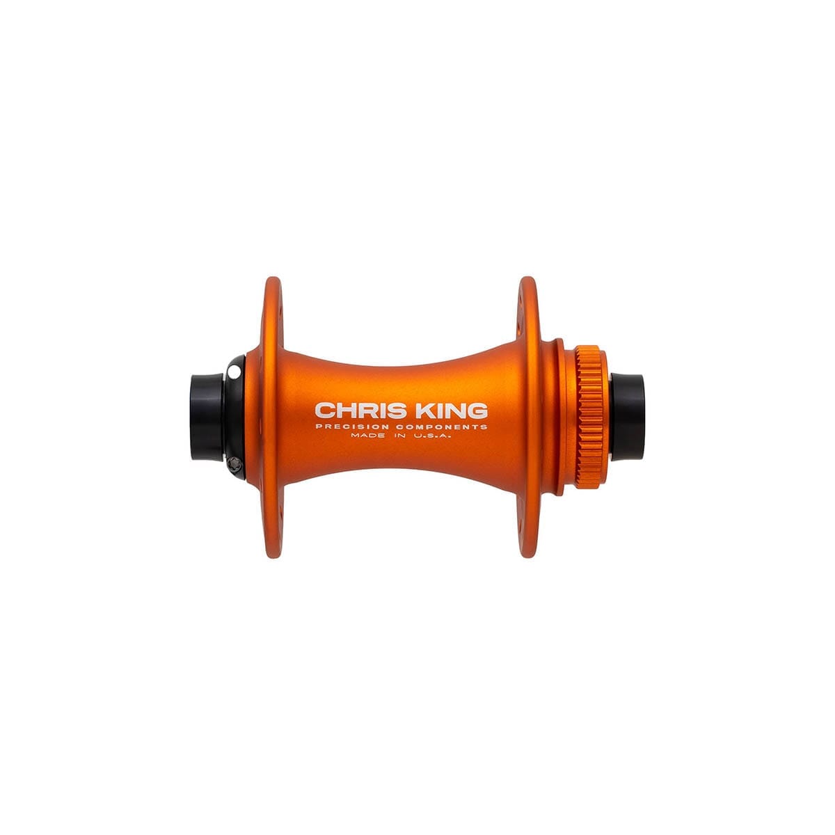 Vorderradnabe CHRIS KING BOOST CENTERLOCK Orange Matt