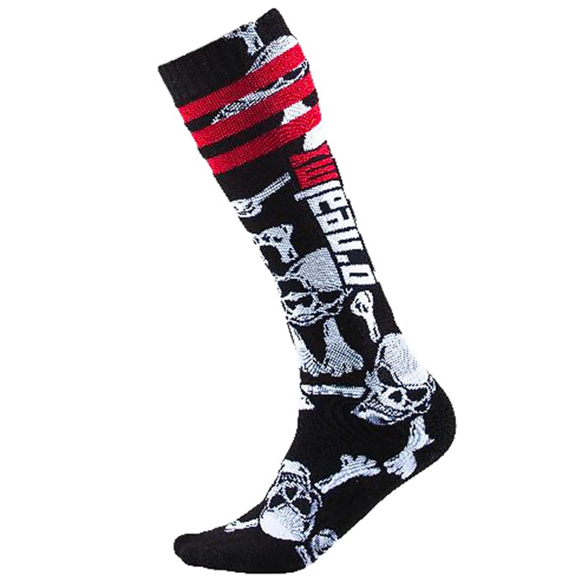 Socken O'NEAL PRO MX CROSSBONE Schwarz/Weiß