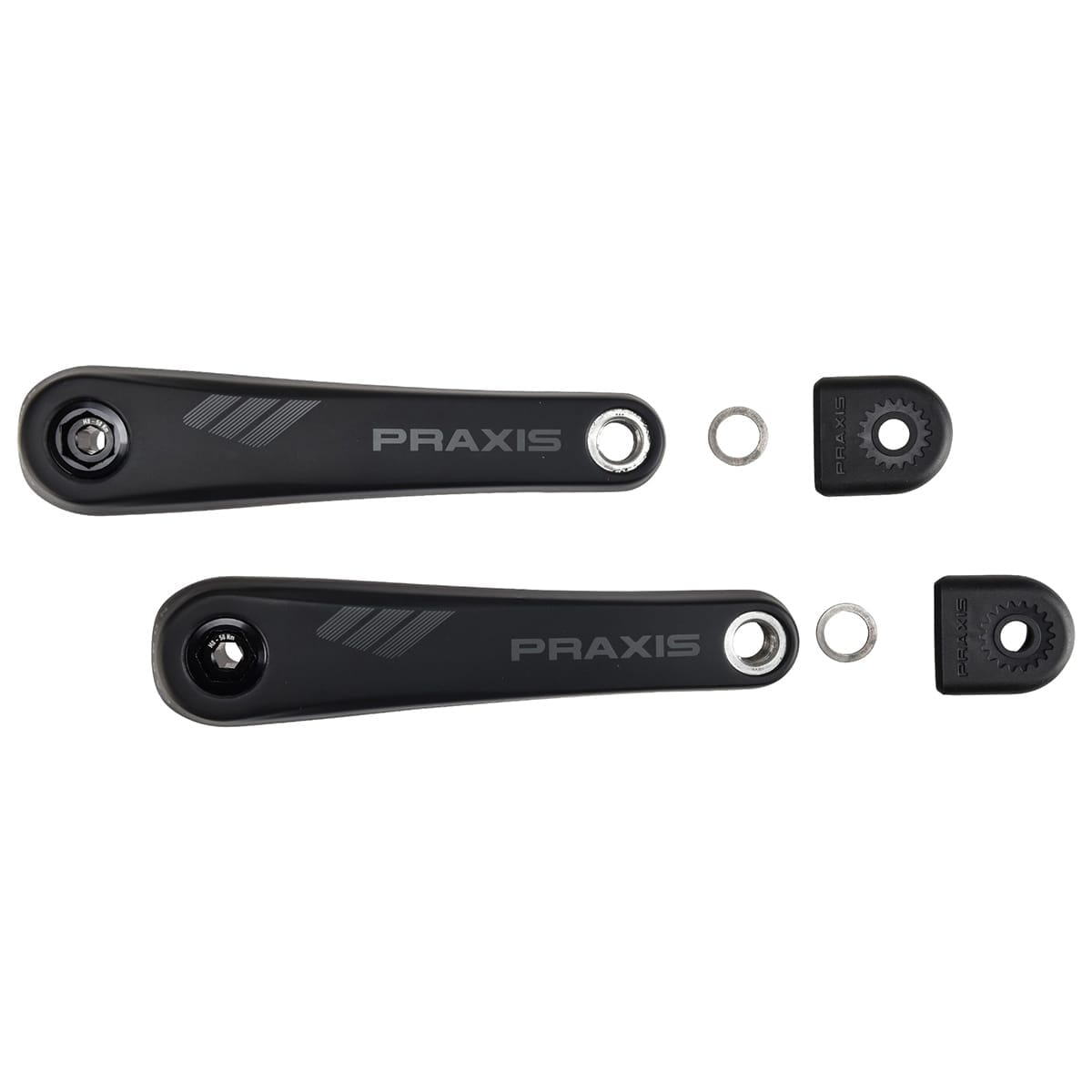 Kurbeln für Elektro-MTB PRAXIS Motor Specialized Schwarz