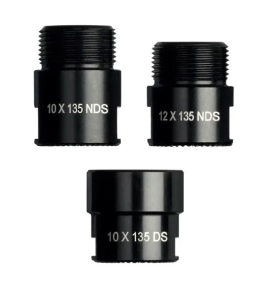 Steckachsen-Adapterset TACX 135x10 & 135x12mm