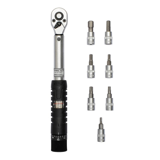 Drehmomentschlüssel BBB TORQUESET 7 Einsätze (2-14 Nm)