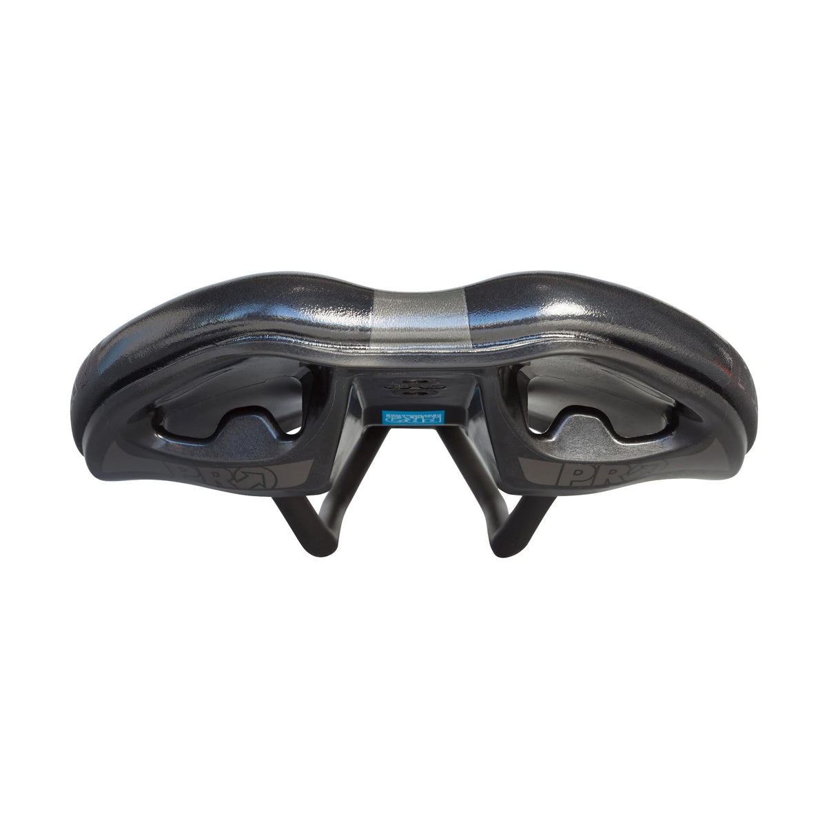 Sattel PRO TURNIX GEL 142mm Inox-Schienen Schwarz