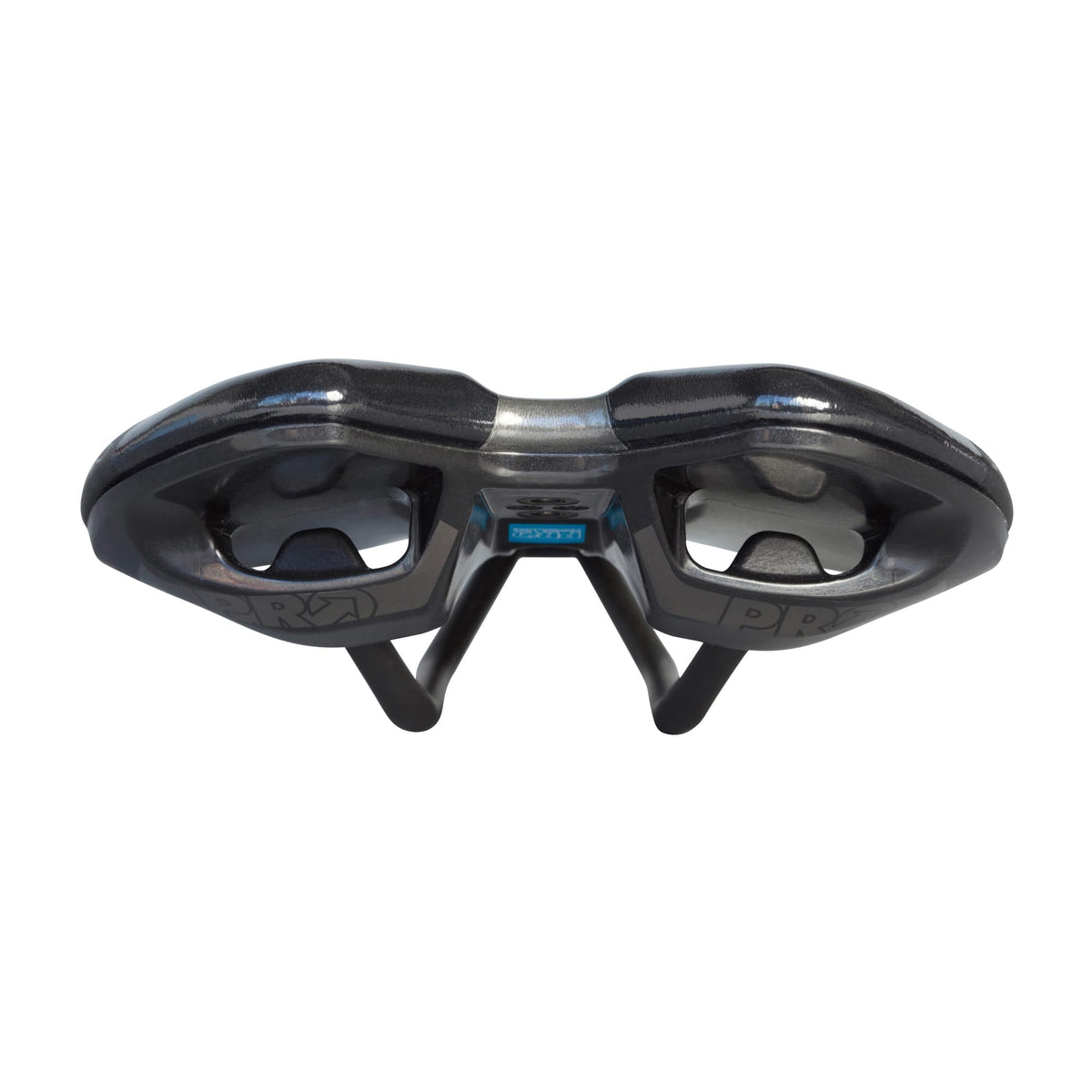 Sattel PRO FALCON GEL 142mm Edelstahlschienen Schwarz