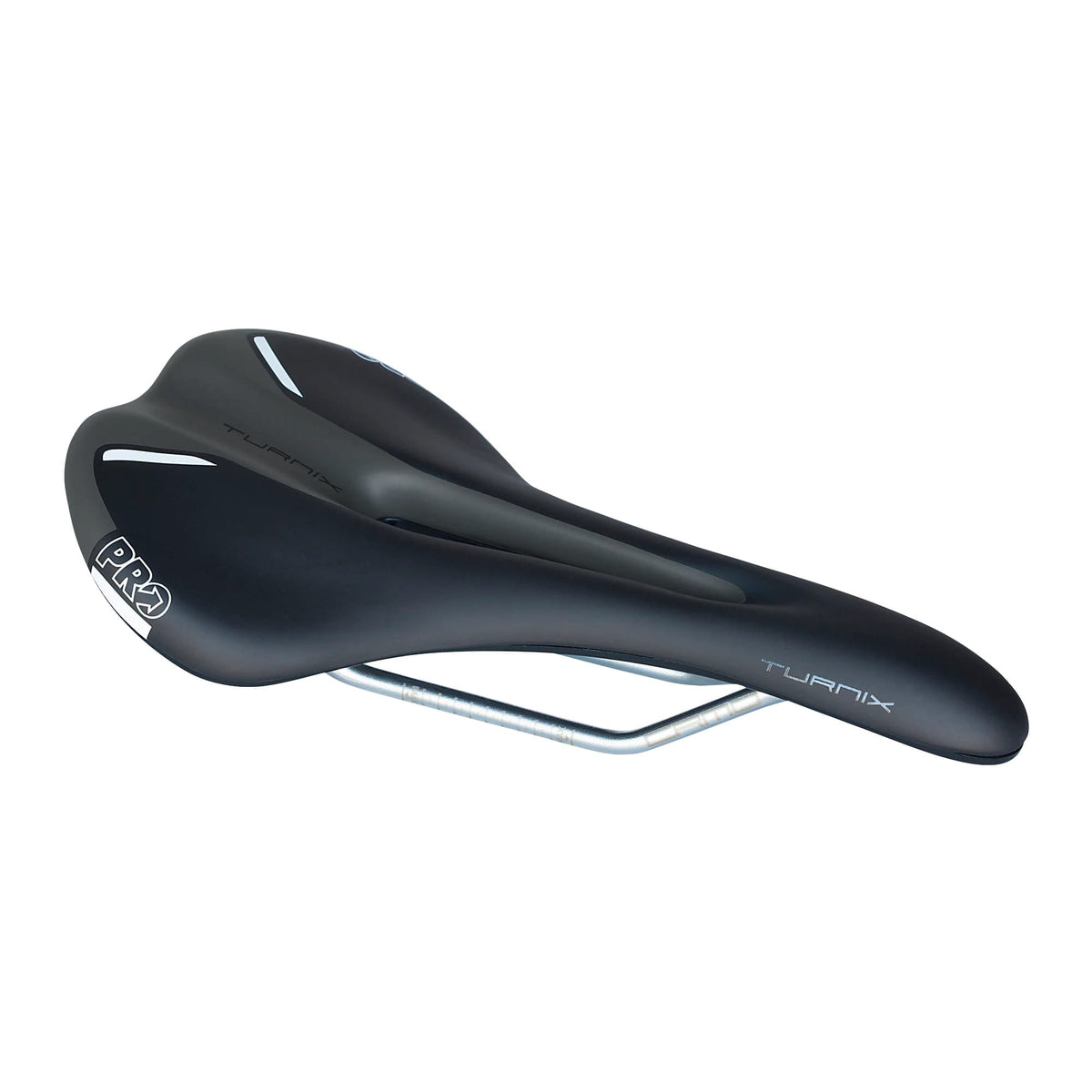 Sattel PRO TURNIX 142mm Crmo-Schienen Schwarz