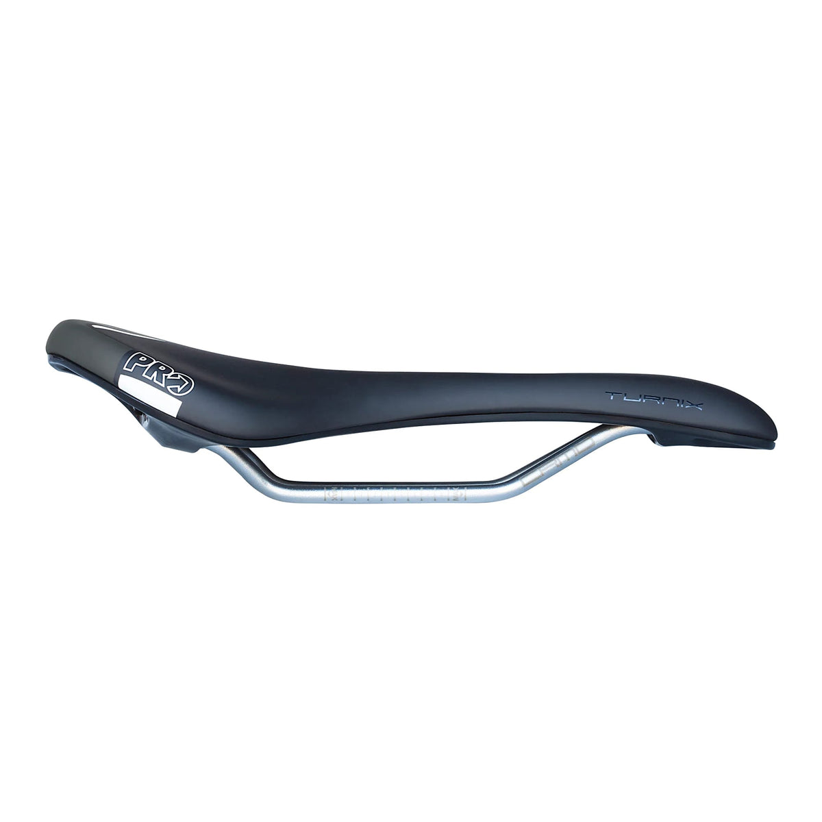Sattel PRO TURNIX 142mm Crmo-Schienen Schwarz