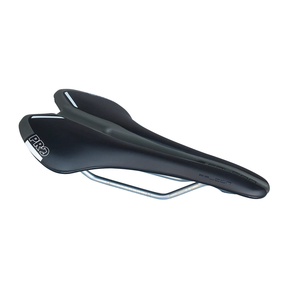 Sattel PRO FALCON 142mm Chromoly-Schienen Schwarz