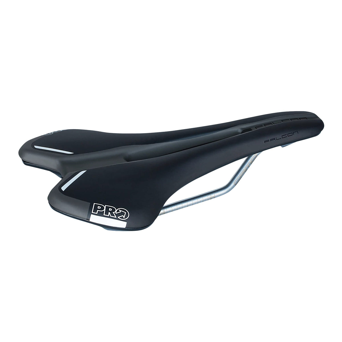 Sattel PRO FALCON 142mm Chromoly-Schienen Schwarz