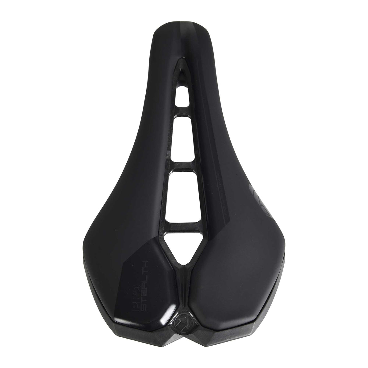 Sattel PRO STEALTH TEAM 142 mm Carbon-Schienen Schwarz