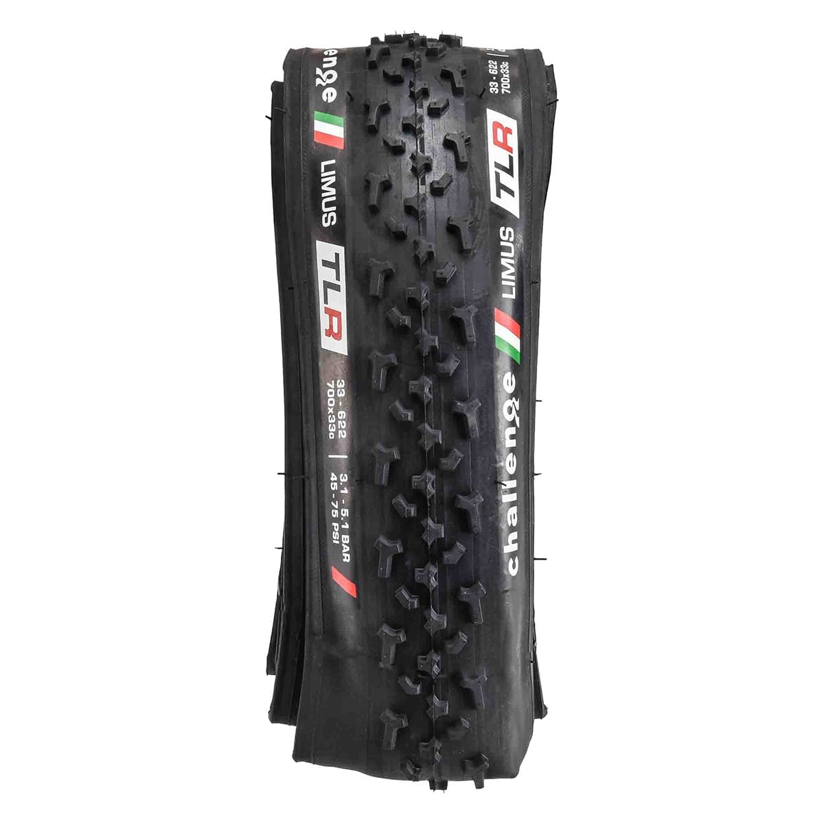 Reifen CHALLENGE LIMUS 700x33c Tubeless Ready Schwarz