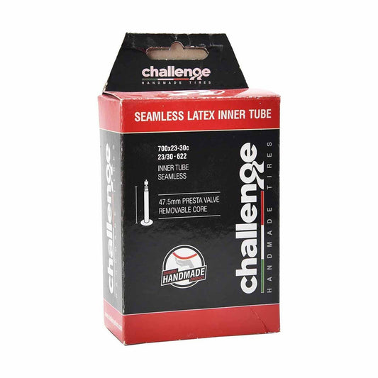 Schlauch CHALLENGE LATEX ROAD 700x23/30c Presta 47mm