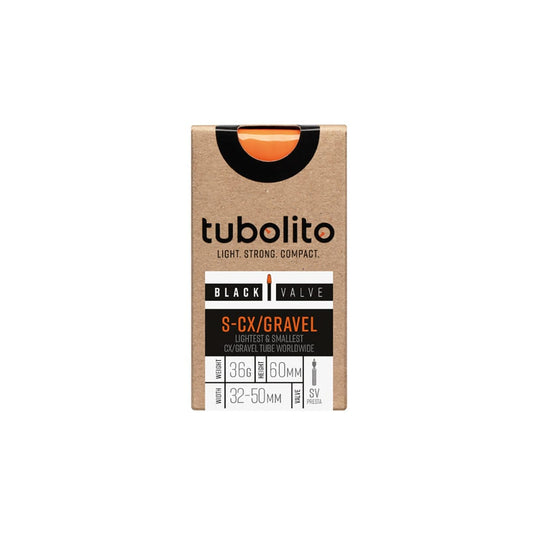 Schlauch TUBOLITO S-CX/GRAVEL 700x30/47 Presta 60mm Schwarz