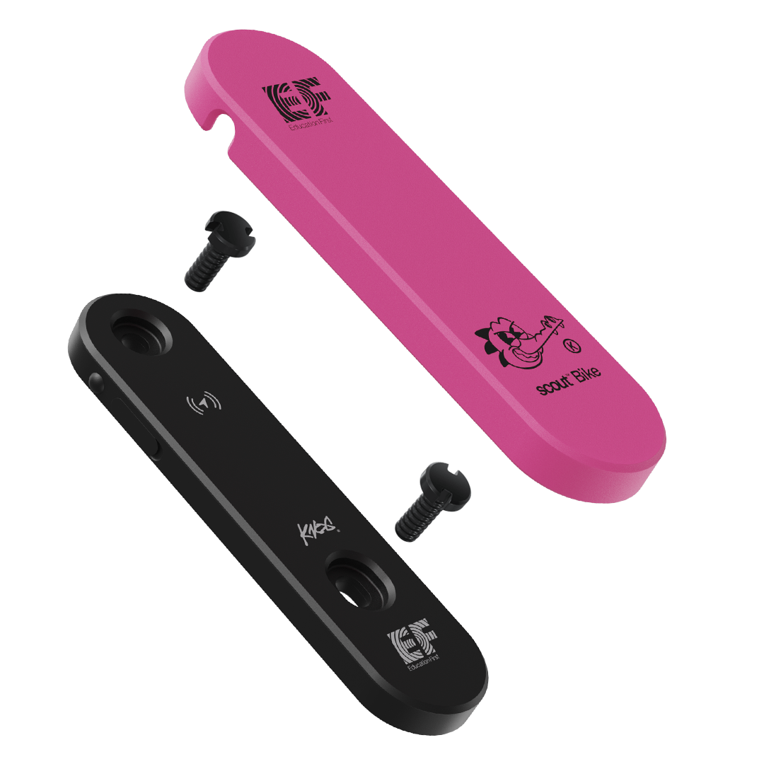Fahrrad-Alarm und Tracker KNOG SCOUT Limited Edition E.F. Pro Cycling Rosa
