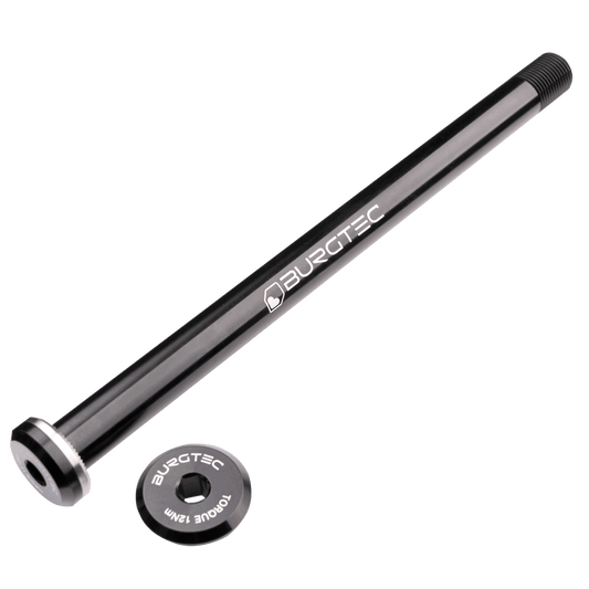 Hinterradachse BURGTEC 168,5 mm für Santa Cruz Rahmen Schwarz