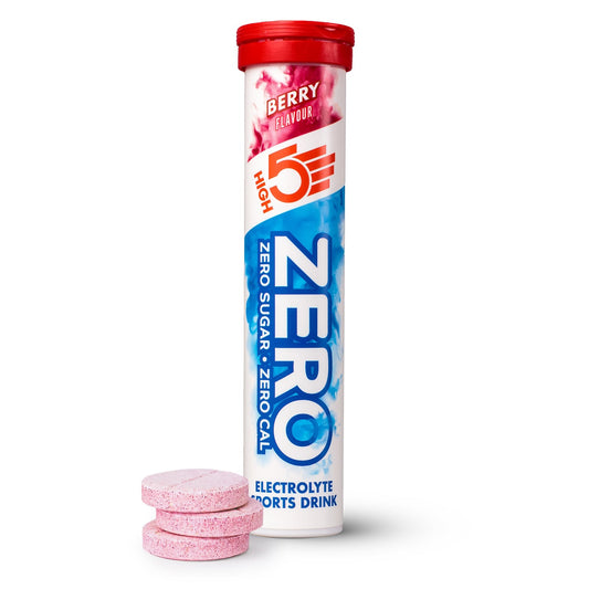 Elektrolyt-Hydratationstabletten HIGH5 ZERO (x20) Rote Früchte