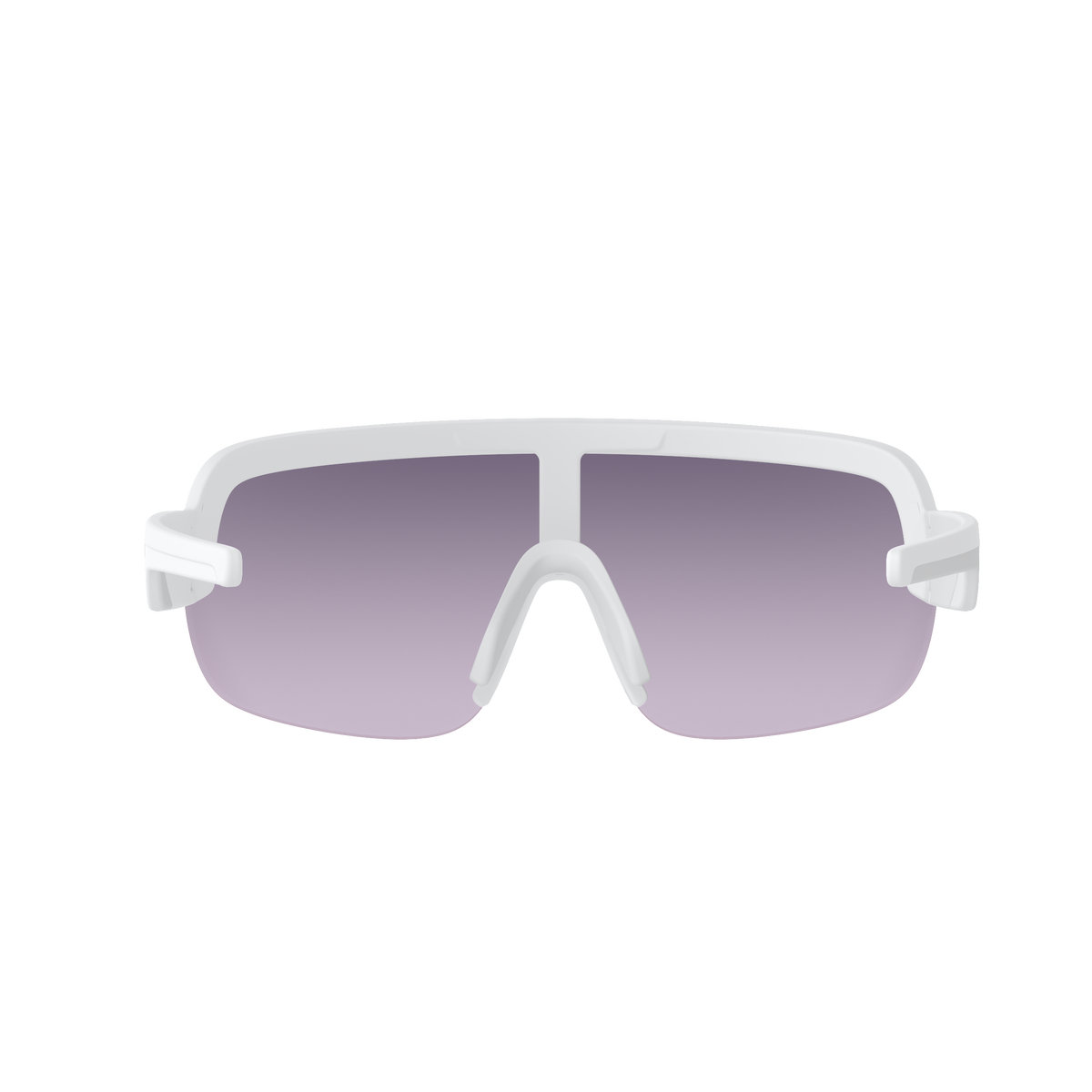 Brille POC AIM Weiß Glas Clarity Road Sunny Silver