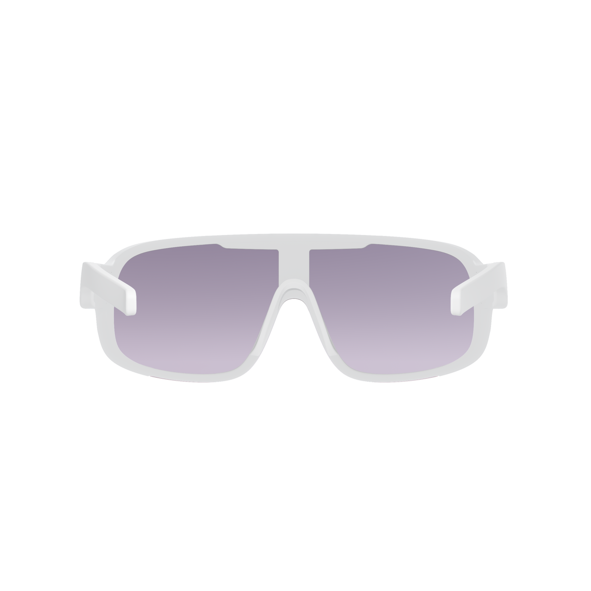 Brille POC ASPIRE Weiß Glas Clarity Road Sunny Silver