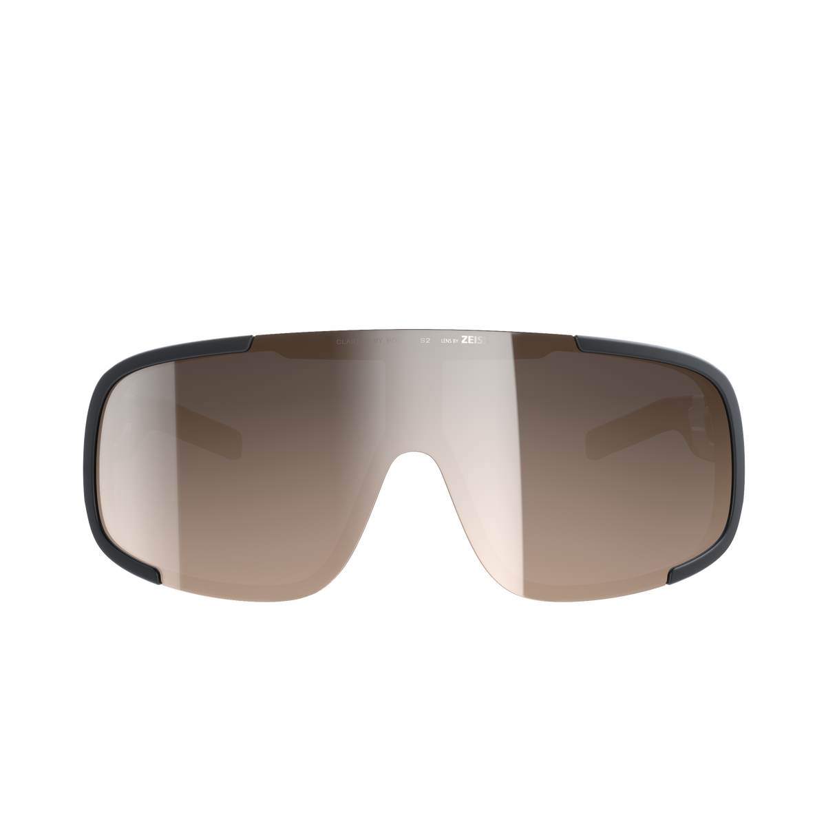 Brille POC ASPIRE MID Schwarz Glas Clarity Trail Partly Sunny Silver