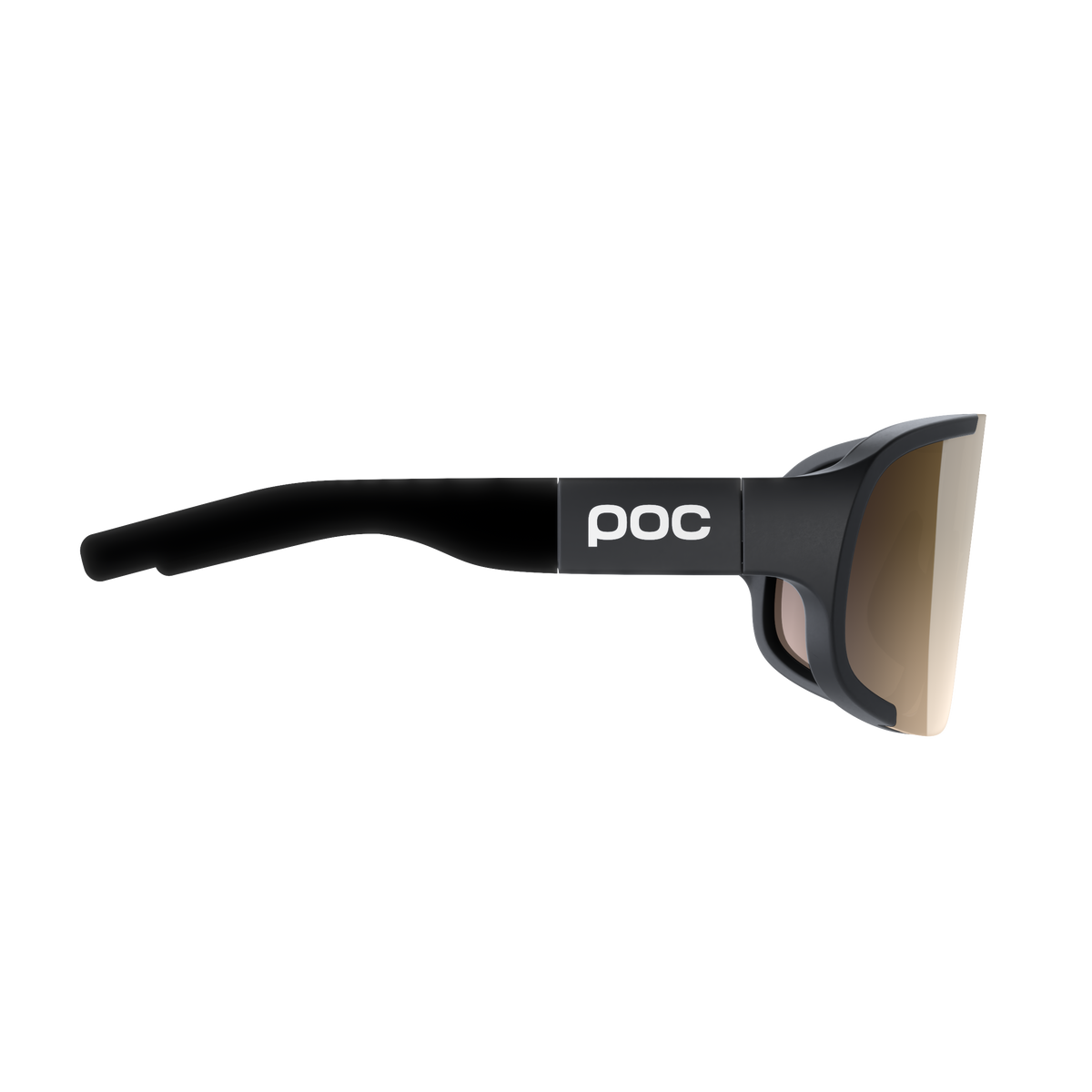Brille POC ASPIRE MID Schwarz Glas Clarity Trail Partly Sunny Silver