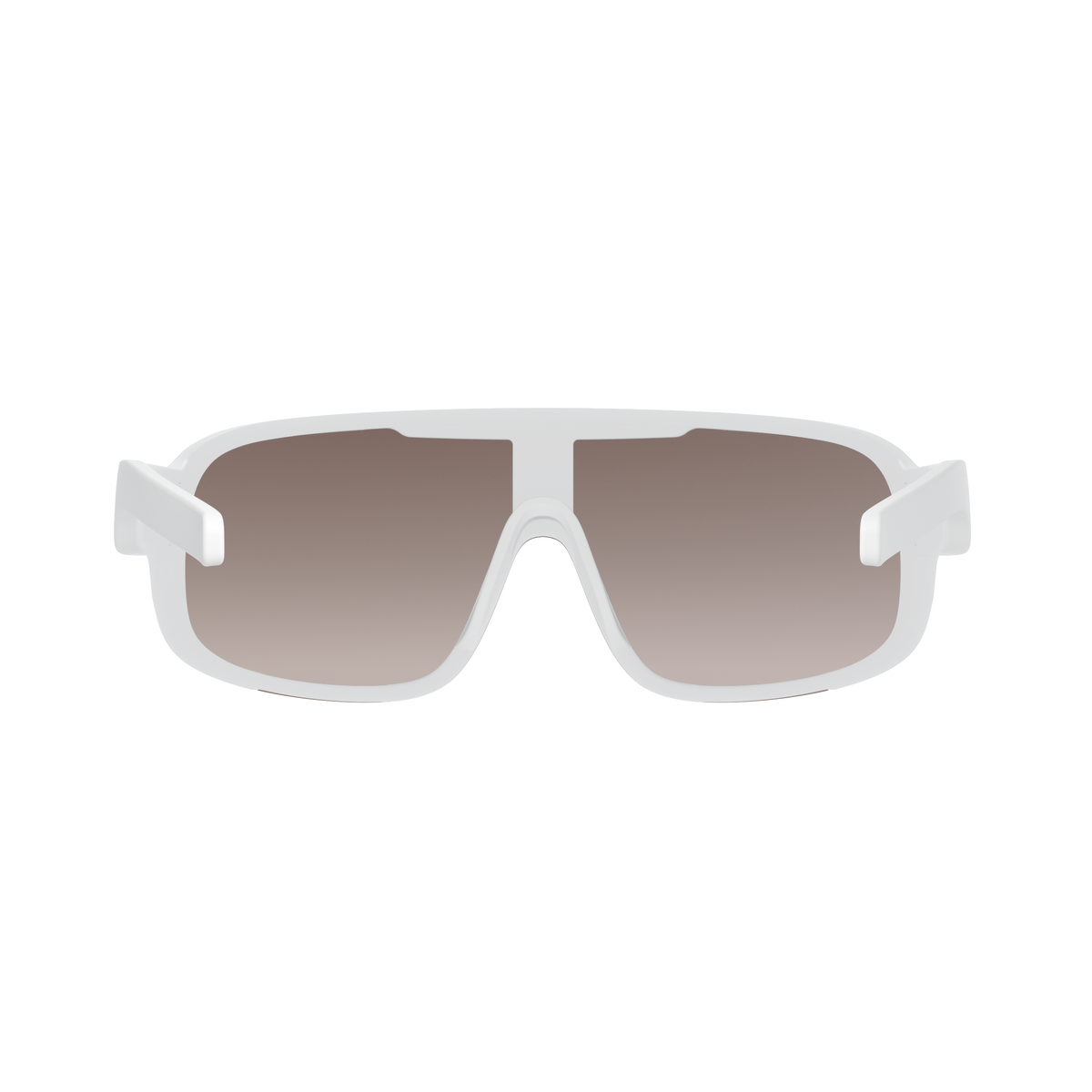 Brille POC ASPIRE Weiß Glas Clarity Trail Partly Sunny Silver