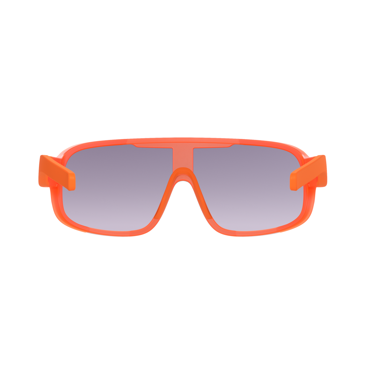 Brille POC ASPIRE WF Fluoreszierendes Orange Transluzent Glas Clarity Road Partly Sunny Gold