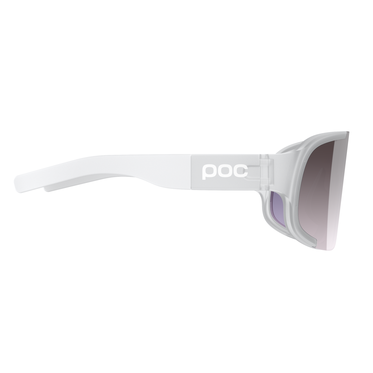POC ASPIRE Fahrradbrille Transluzent Clarity Road Sunny Silver Glas