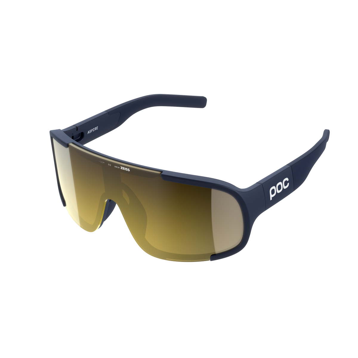 Brille POC ASPIRE WF Marine Glas Clarity Road Partly Sunny Gold