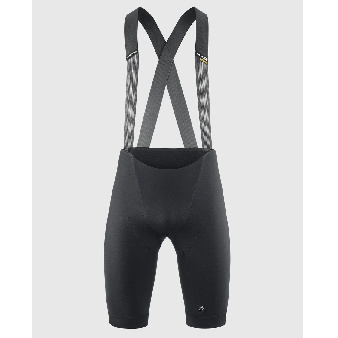 Kurze Trägerhose ASSOS MILLE GTS SPRING FALL S11 Schwarz