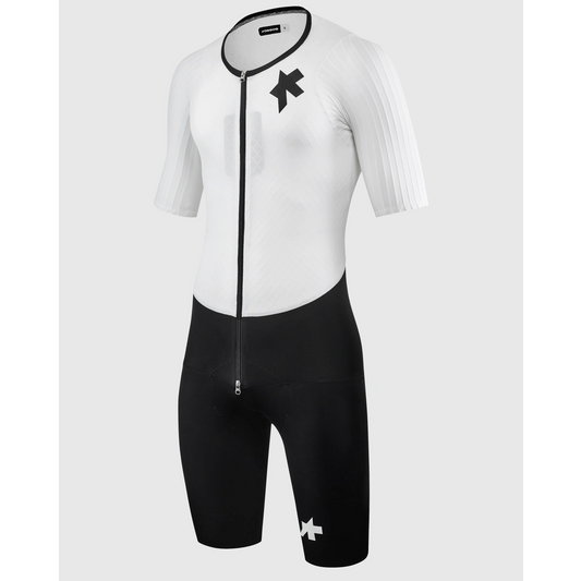 Einteiler ASSOS EQUIPE RSR BOLIDE S11 Weiß/Schwarz