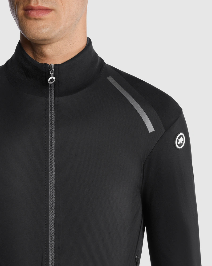 Jacke ASSOS MILLE GTC LÖWENKRALLE C2 Schwarz