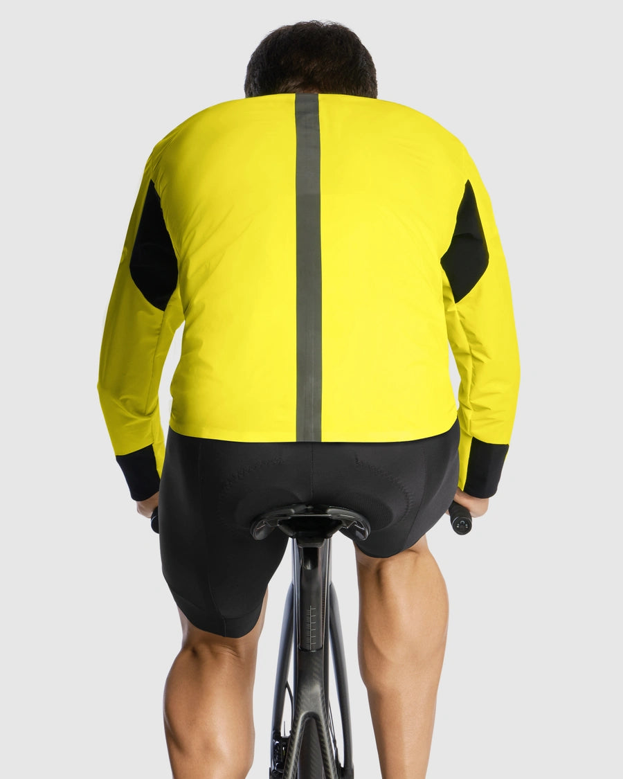 Jacke ASSOS MILLE GTS WASSERSCHNAUZE RAIN S11 Optic Yellow