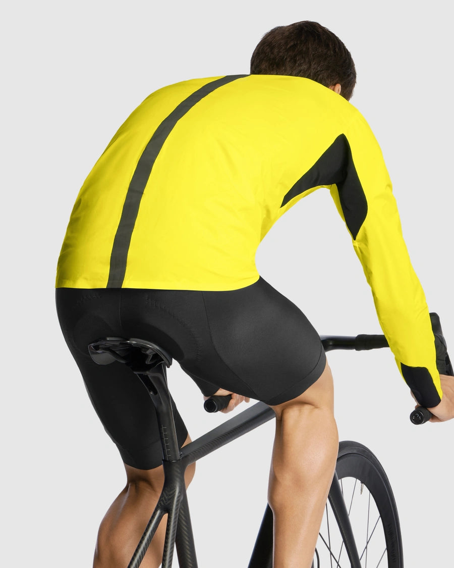 Jacke ASSOS MILLE GTS WASSERSCHNAUZE RAIN S11 Optic Yellow