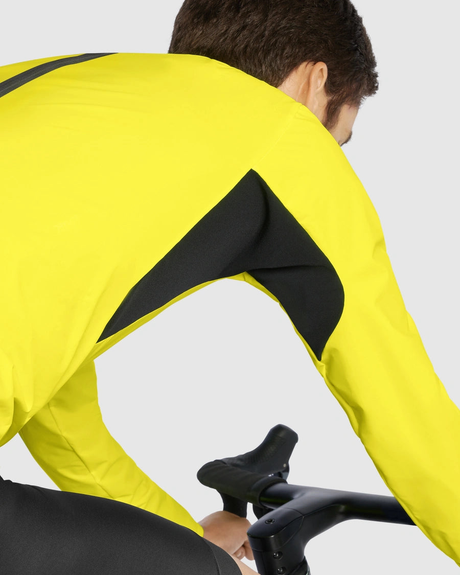 Jacke ASSOS MILLE GTS WASSERSCHNAUZE RAIN S11 Optic Yellow
