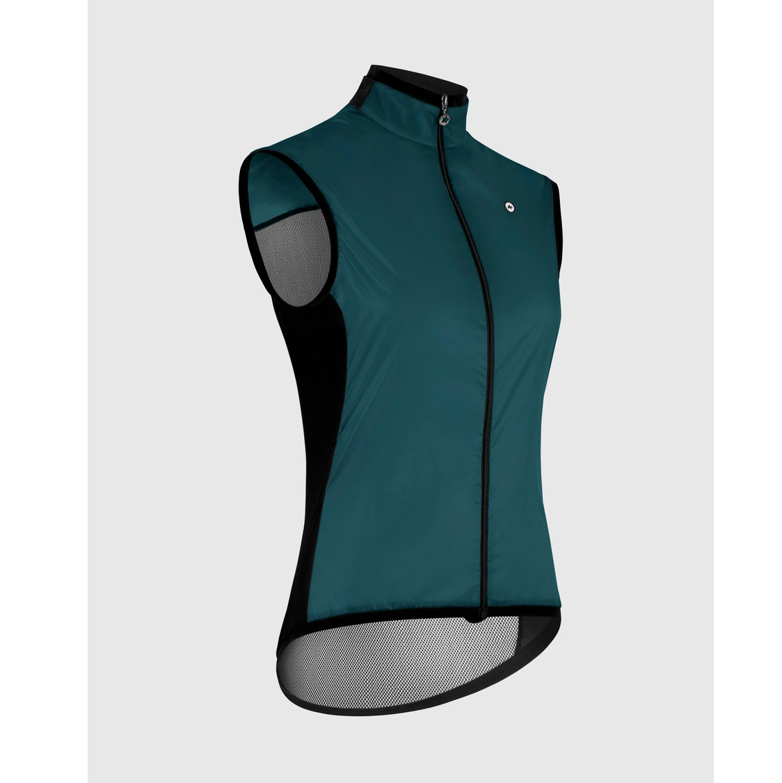 Ärmelloses Gilet ASSOS UMA GT Wind C2 Damen Foundation Green